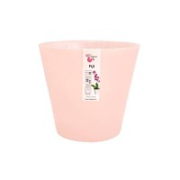 Горшок пластиковый  для цветов London Orchid D160 мм,1,6 л с дренажной вставкой розовый перламутровый * - almadom96.ru - Екатеринбург